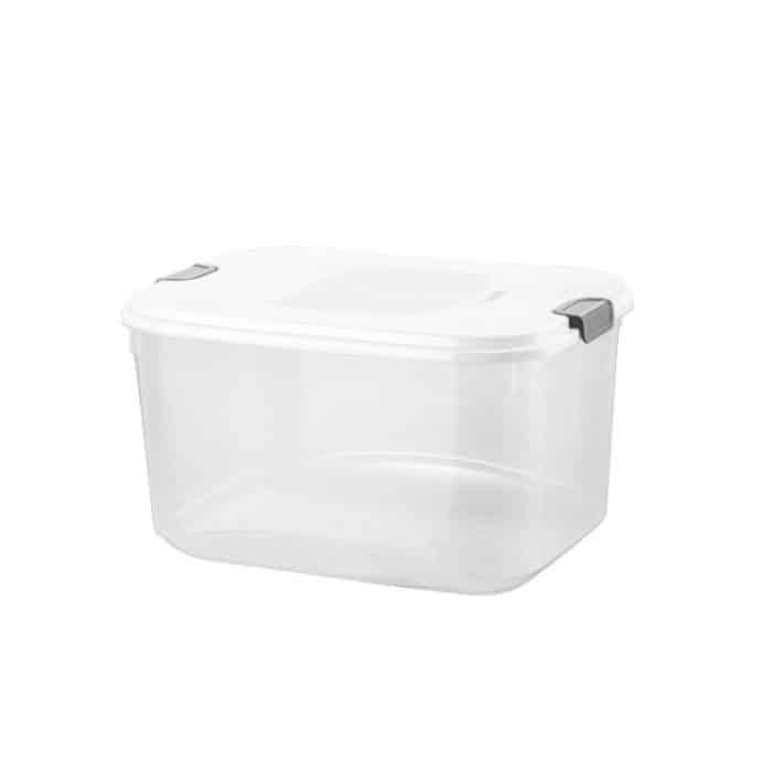Pull-Top-Reiskübel, versiegelte, insekten- und feuchtigkeitsbeständige Aufbewahrungsbox für Lebensmittel, zufällige Farblieferung, Small 7.5kg Capacity, Large 10kg Capacity – Bild 1