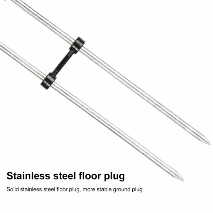 Verdickte Angelruten-Turmhalterung aus Edelstahl, 2.4m Black – Bild 4