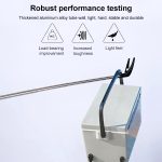 Verdickte Angelruten-Turmhalterung aus Edelstahl, 2.4m Black – Bild 5