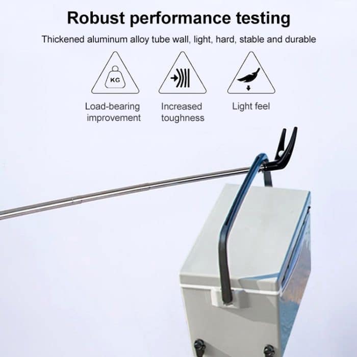 Verdickte Angelruten-Turmhalterung aus Edelstahl, 2.4m Black – Bild 5