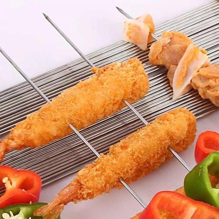 Lamm-Kebab-Grillspieße aus Edelstahl für den Außenbereich, 1pc – Bild 2