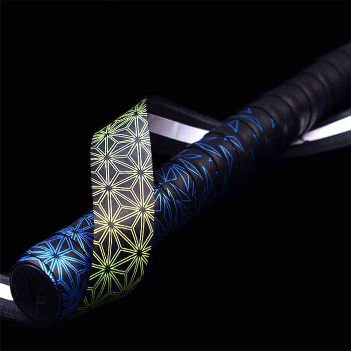 GUANGYU 1,8 m Farbverlauf, bunter Griffgurt, Kiel-Handkleber, verdickter, rutschfester, schweißabsorbierender Angelrutenkleber, Random Color – Bild 3