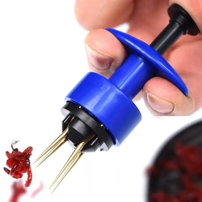 Roter Wurm-Clip zum Aufhängen von Ködern, Regenwurm-Lebendköder-Clip, 1pc – Bild 1