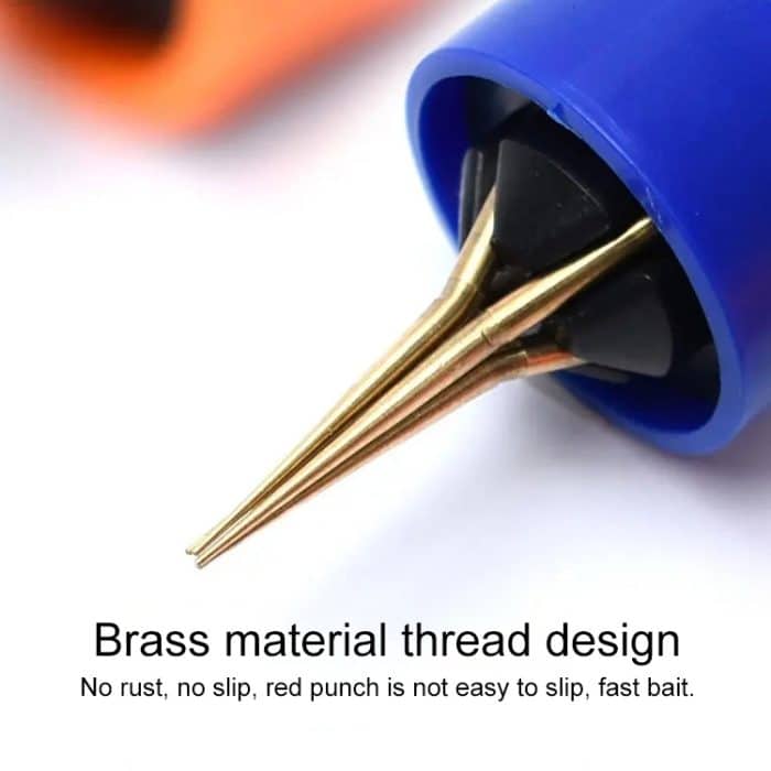 Roter Wurm-Clip zum Aufhängen von Ködern, Regenwurm-Lebendköder-Clip, 1pc – Bild 4