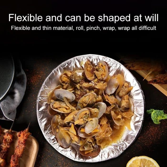 Verdickte BBQ-Zinnfolie, Backaluminiumfolie, 30cmx5m, 30cmx10m, 30cmx20m – Bild 7