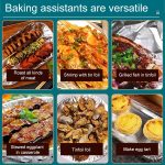 Verdickte BBQ-Zinnfolie, Backaluminiumfolie, 30cmx5m, 30cmx10m, 30cmx20m – Bild 8