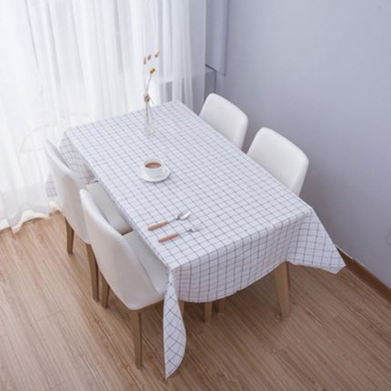 Startseite Tischdecke, waschbare PVC-Couchtischdecke, 137x90cm, 137x137cm, 137x152cm, 137x180cm