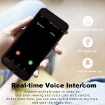 T30 Tuya Smart WiFi Visual Dingdong Türklingel mit Akku unterstützt Zwei-Wege-Gegensprechanlage und Nachtsicht, T30 with Dingdong – Bild 7