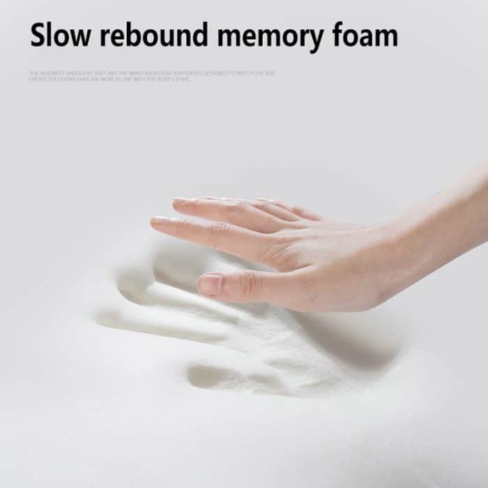 Auto-Kopfstützenkissen, Autositzkissen, Nackenschutz, Memory-Baumwollkissen – Bild 4