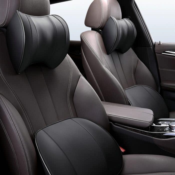 Auto-Kopfstützenkissen, Autositzkissen, Nackenschutz, Memory-Baumwollkissen – Bild 5