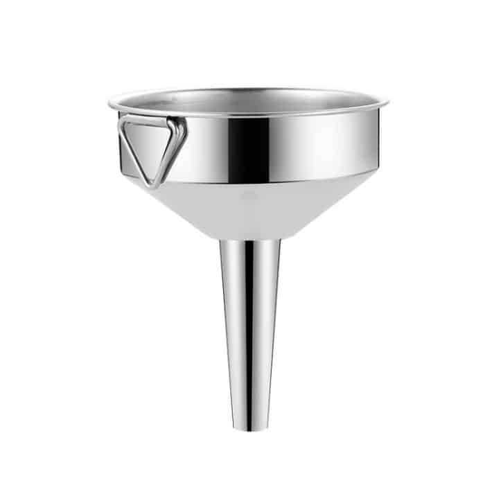 Konischer kleiner Trichter aus Edelstahl für Öllecks, Weinlecks, Küchenölausgießer, 18cm – Bild 1