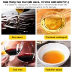 Konischer kleiner Trichter aus Edelstahl für Öllecks, Weinlecks, Küchenölausgießer, 18cm – Bild 3