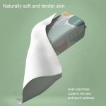 TIANZHENBEIBI Baby-Baumwoll-weiches Handtuch, nass und trocken, Einweg-Gesichtshandtuch mit doppeltem Verwendungszweck, 100pcs / Pack – Bild 7