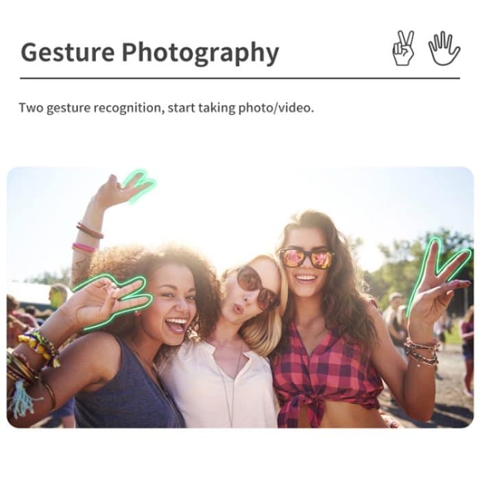 Q18 Desktop Intelligent Tracking Gimbal Stabilizer Multifunktions-Fülllicht-Selfie-Stick – Bild 13