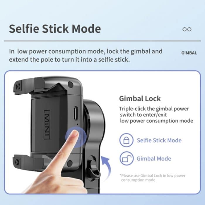 Q18 Desktop Intelligent Tracking Gimbal Stabilizer Multifunktions-Fülllicht-Selfie-Stick – Bild 6