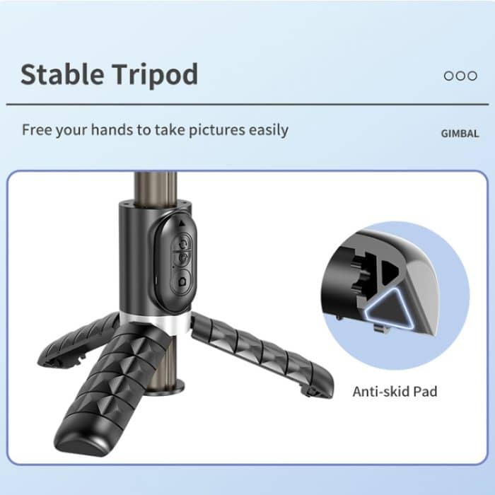 Q18 Desktop Intelligent Tracking Gimbal Stabilizer Multifunktions-Fülllicht-Selfie-Stick – Bild 7