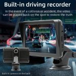 B5570 Auto-MP5-Player im SunShade-Stil, 7 Zoll, kabelloses CarPlay, unterstützt die Verbindung von Mobiltelefonen – Bild 2