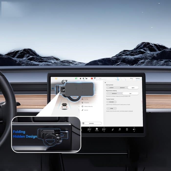 USAMS US-ZJ076 Magnetischer Handyhalter für die Mittelkonsole im Auto, ZJ076 – Bild 7