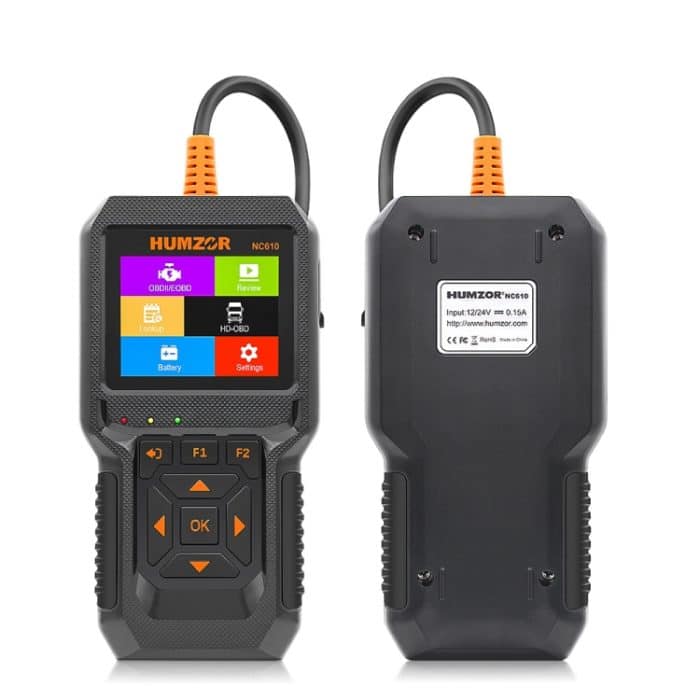 HUMZOR NexzCheck NC610 Auto-/LKW-Codeleser, OBD2-Diagnose-Scan-Tool – Bild 1