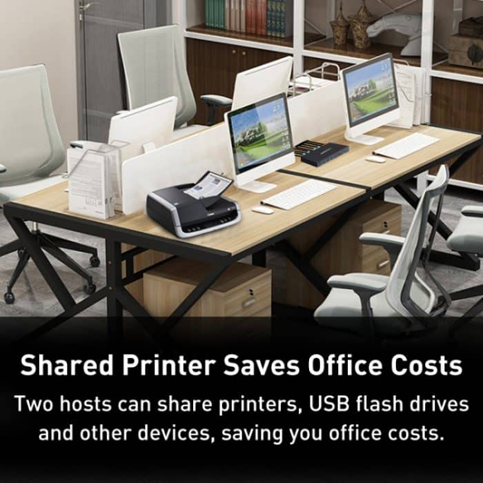 AIMOS AM-KVM401 4K 60Hz HDMI 4 In 1 Out KVM-Switch – Bild 6