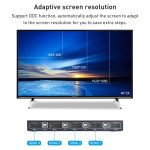 AIMOS AM-KVM401 4K 60Hz HDMI 4 In 1 Out KVM-Switch – Bild 8