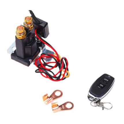 24V 500A Autobatterie Fernbedienung Relais Drehschalter Cut, with 1 x Remote Control, with 2 x Remote Control