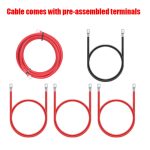 Auto-Doppelbatterie-Isolator-Kit, 12 V, 140 A, intelligentes, spannungsempfindliches Relais-Ladegerät – Bild 5