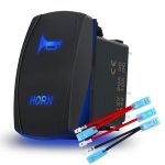 12 20A / 24V 10A Autohupen-Wippschalter mit Jumper-Set