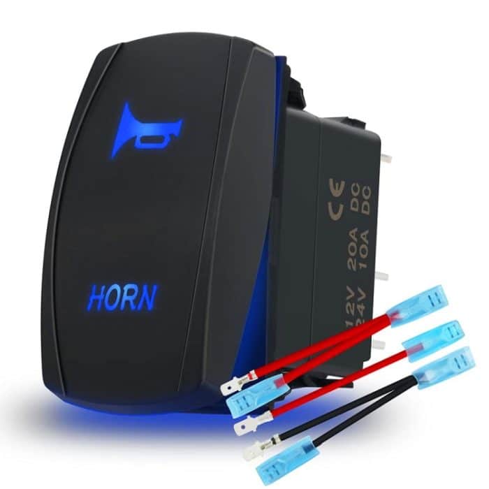 EDA0057040.jpg 12 20A / 24V 10A Autohupen-Wippschalter mit Jumper-Set – Bild 1