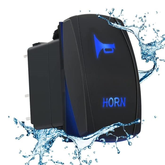 12 20A / 24V 10A Autohupen-Wippschalter mit Jumper-Set – Bild 4