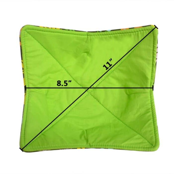 Mikrowellenheizbarer, verbrühungssicherer Geschirrständer aus Baumwolle – Bild 2