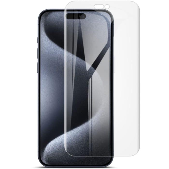 2 Stück/Set imak gebogener Vollbild-Hydrogel-Filmschutz, For iPhone 15 Pro Max, For iPhone 15 Pro, For iPhone 15 Plus, For iPhone 15 – Bild 1