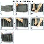 Abnehmbare, faltbare Aufbewahrungsbox für Geschirr – Bild 5