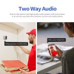 ESCAM C85 1080P 4,3 Zoll Smart WIFI Digitaler Türspion unterstützt Weitwinkel-PIR & Nachtsicht & Dingdong-Foto, C85 – Bild 5