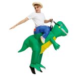 Halloween-Dinosaurier-aufblasbare Kleidung aus Polyester, 3D-Cartoon-Puppenkleidung, L(160-190cm)