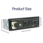 JSD-530 Bluetooth 5.0 Auto-MP3-Player unterstützt FM / Smart Voice Assistant / Mobile APP – Bild 2