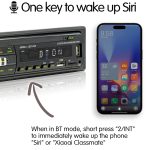 JSD-530 Bluetooth 5.0 Auto-MP3-Player unterstützt FM / Smart Voice Assistant / Mobile APP – Bild 4