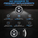 C0090 7 Zoll Auto bunter runder Angel Eye Scheinwerfer – Bild 6