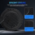 C0090 7 Zoll Auto bunter runder Angel Eye Scheinwerfer – Bild 9