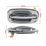 A8385-01 Auto vorne links galvanisierter Außentürgriff für Chevrolet / GMC 15034985 FL – Bild 4