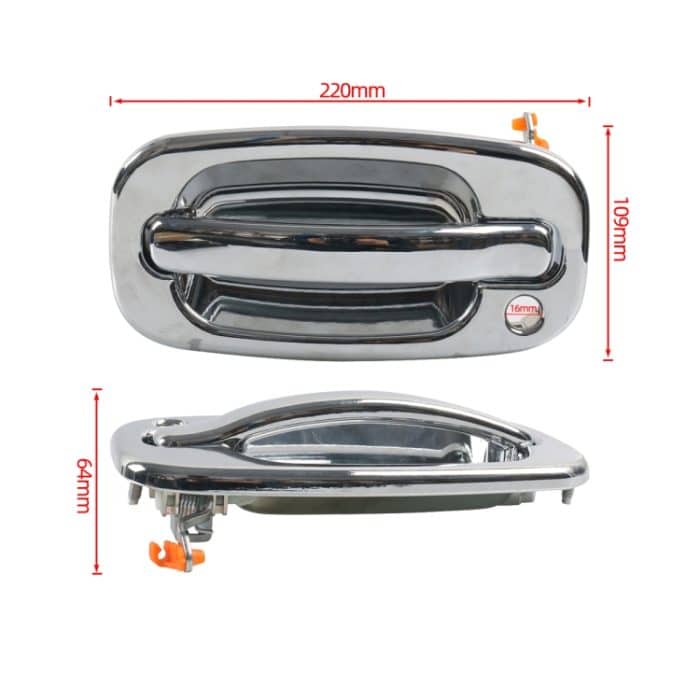 A8385-01 Auto vorne links galvanisierter Außentürgriff für Chevrolet / GMC 15034985 FL – Bild 4