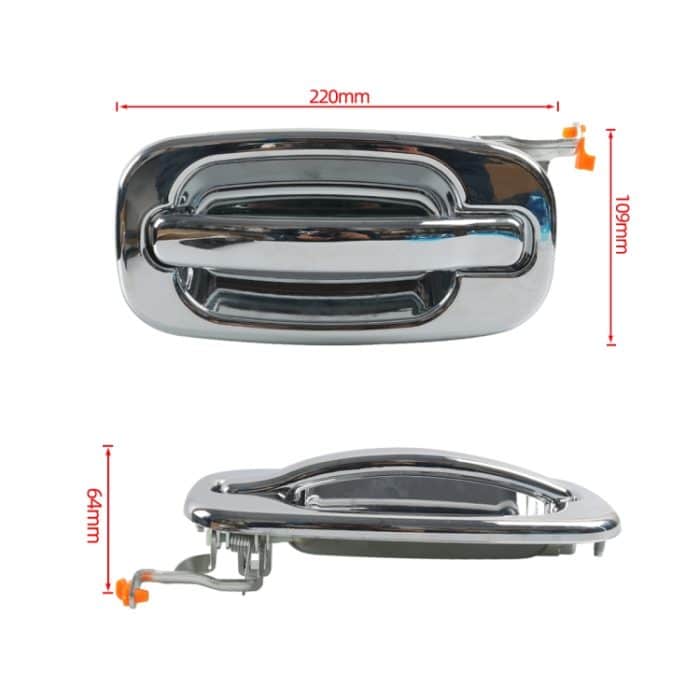 A8385-03 Auto hinten links galvanisierter Außentürgriff für Chevrolet / GMC 15107655 RL – Bild 4