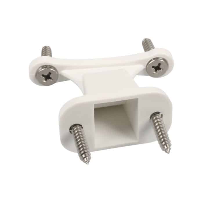 A8624 2 Paar weiße T-förmige Türbefestigungssätze für Wohnmobilluken mit Schrauben – Bild 5