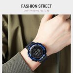 SKMEI 2010 Multifunktionale Herren-Armbanduhr, 50 m wasserdicht, leuchtend, digital – Bild 6