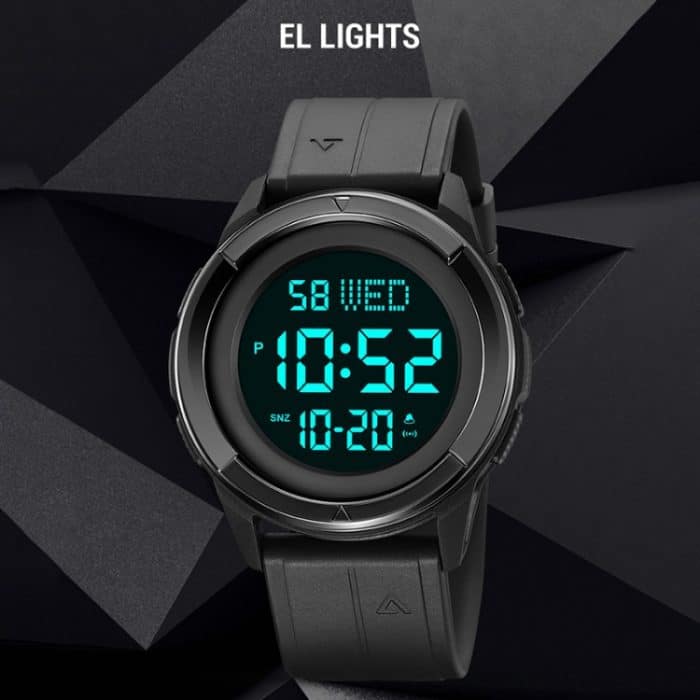 SKMEI 2047 Multifunktionale Herren 50M wasserdichte Sport-Digitalarmbanduhr – Bild 3