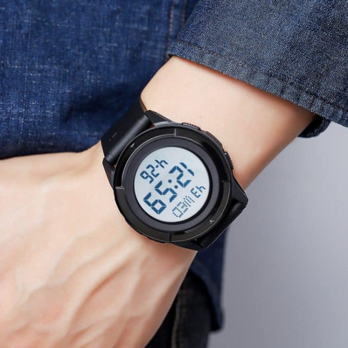 SKMEI 2047 Multifunktionale Herren 50M wasserdichte Sport-Digitalarmbanduhr – Bild 8