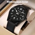 SKMEI 2067 Herren Business Casual Style Outdoor 50M wasserdichte Quarz-Digital-Armbanduhr – Bild 4