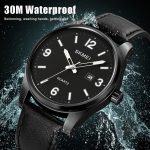 SKMEI 2067 Herren Business Casual Style Outdoor 50M wasserdichte Quarz-Digital-Armbanduhr – Bild 5