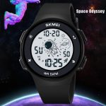SKMEI 2068 Multifunktionale Herren-Digital-Armbanduhr, 50 m wasserdicht, nachtleuchtend, für Sport – Bild 5