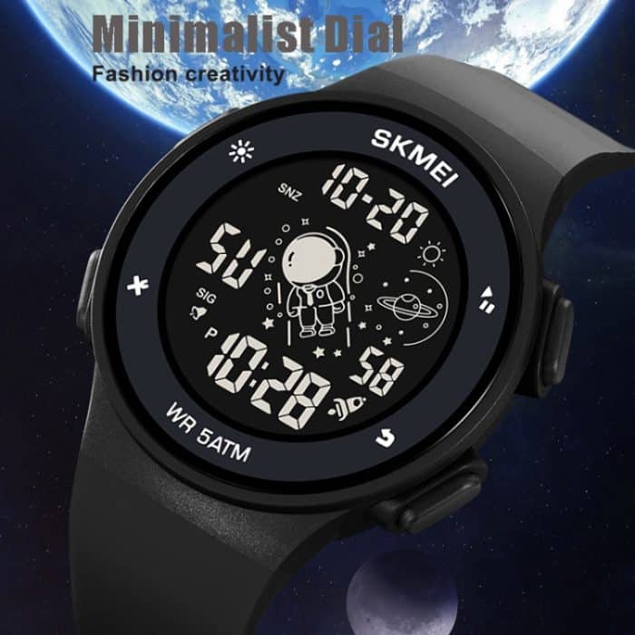 SKMEI 2068 Multifunktionale Herren-Digital-Armbanduhr, 50 m wasserdicht, nachtleuchtend, für Sport – Bild 6